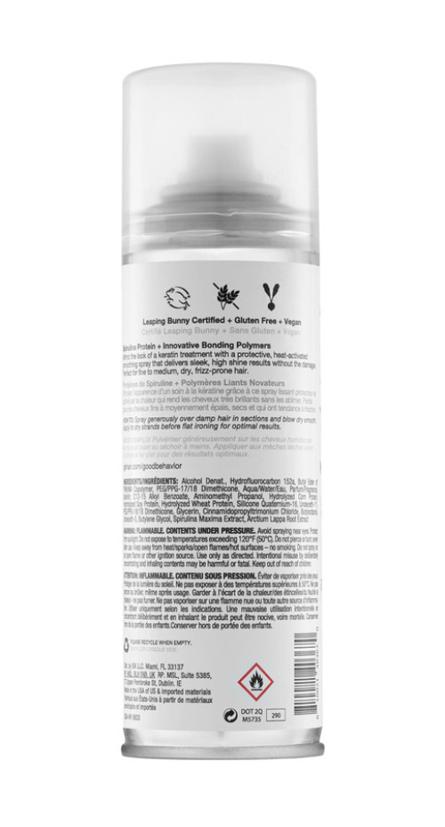 Good Behavior Spirulina Protein Smoothing Spray 186 ml