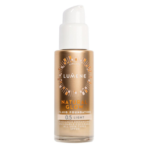 Natural Glow Fluid Foundation SPF20 30 ml - 0,5 Light