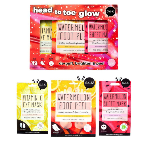 Head to Toe Glow Gift Set 3 kpl