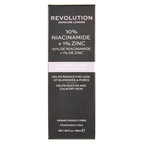 10 % Niacinamide + 1 % Zinc Blemish And Pore Refining Serum 30 ml