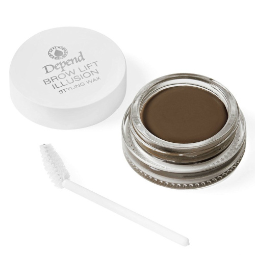 Brow Lift Illusion Coloured Styling Wax ─ Soft Brown