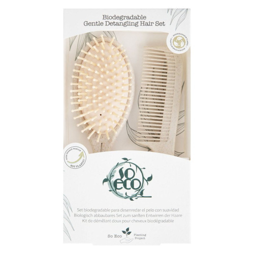 Biodegradable Gentle Detangling Hair Set 2 kpl