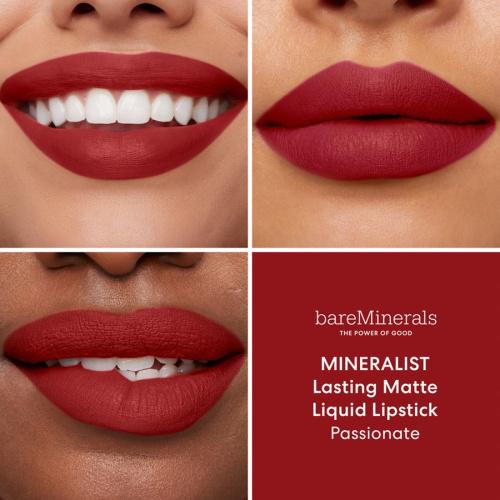 Mineralist Lasting Matte Liquid Lipstick 3,5 ml – Passionate