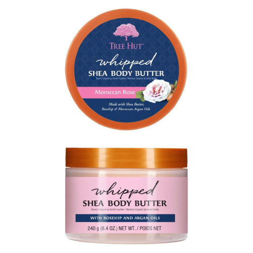 Whipped Shea Body Butter 240 g – Moroccan Rose