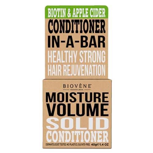 Hair Care Conditioner Bar Moisture Volume Biotin & Apple Cider 40 g