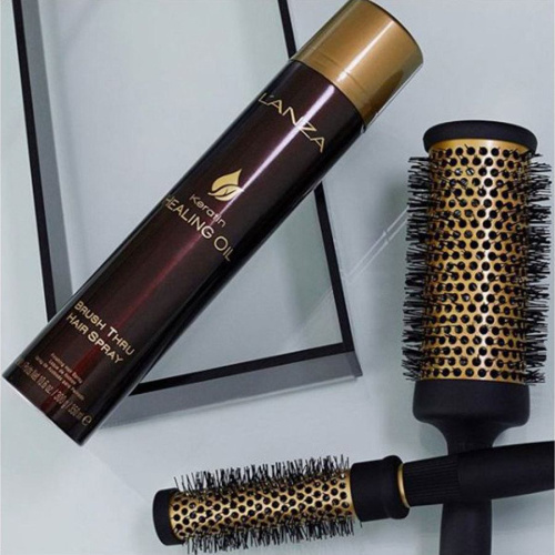 Keratin Healing Oil Brush Thru Hair Spray 350ml