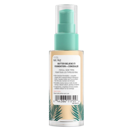 Butter Foundation + Concealer 30 ml – Fair