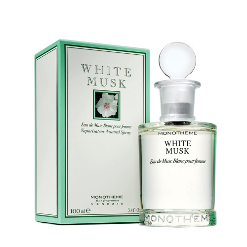 Monotheme White Musk Feminino Eau de Toilette Spray 100ml