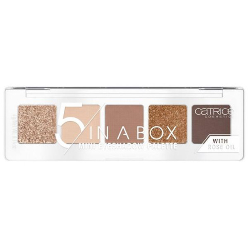 Catrice 5 In A Box Mini Eyeshadow Palette 010-Golden Nude Look