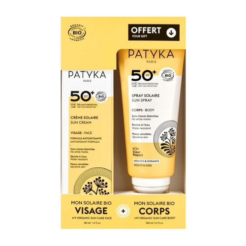 Patyka Pack Sun Cream 50+ 40ml/Sun Spray 50+ 100ml