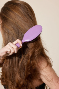 Hair Brush Butterfly Medium