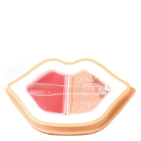 Peach Duoduo Lip Scrub & Lip Oil in Cream