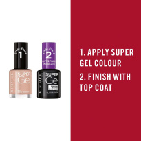 Super Gel Nail Polish 12 ml ─ #012 Soul Session