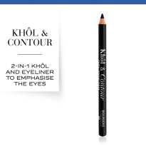 Khôl & Contour Pencil 1,2 g ─ 01 Noir-Issime