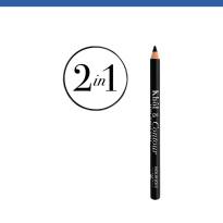 Khôl & Contour Pencil 1,2 g ─ 01 Noir-Issime