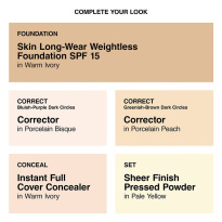 Skin Long-Wear Weightless Foundation SPF15 30 ml ─ Warm Ivory