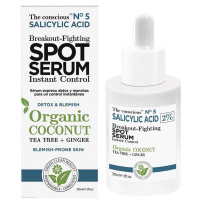 The Conscious™ Salicylic Acid Breakout-Fighting Spot Serum Organic Coconut 30 ml