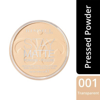 Rimmel Stay Matte Pressed Face Powder Transparent 001 14g