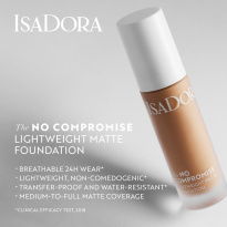 No Compromise Lightweight Matte Foundation 30 ml – 1N