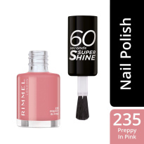 60 Seconds Super Shine Nail Polish 8 ml ─ #235 Preppy In Pink