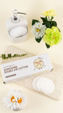 Double Air Cotton Pads 70 kpl