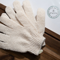 Exfoliating Gloves 3 kpl