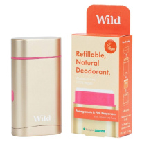 Gold Case And Pomegranate & Pink Peppercorn Deodorant Starter Pack