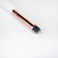 White & Gold Highlight and Contour Brush