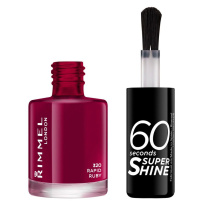 60 Seconds Super Shine Nail Polish 8 ml ─ #320 Rapid Ruby