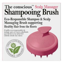 The Conscious™ Scalp Massager Biodegradable Shampooing Brush Pink