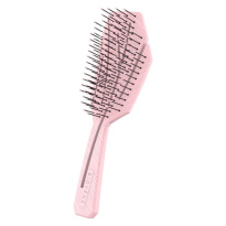 The Conscious™ Compact Detangling Brush Biodegradable Wet & Dry Brush ─ Ice Pink