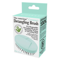 The Conscious™ Compact Detangling Brush Biodegradable Wet & Dry Brush ─ Mint Green