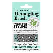 The Conscious™ Compact Detangling Brush Biodegradable Wet & Dry Brush ─ Mint Green