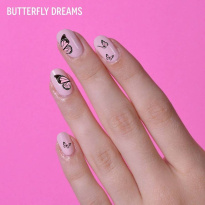 Mini Nail Art Stickers Butterfly Dreams