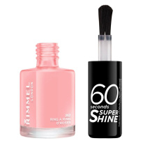 60 Seconds Super Shine Nail Polish 8 ml ─ #262 Ring A Ring O'Roses