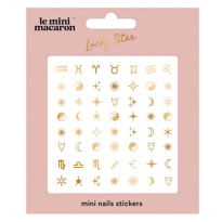 Mini Nail Art Stickers Lucky Star Zodiac