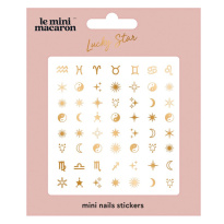 Mini Nail Art Stickers Lucky Star Zodiac