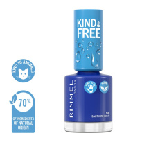 Kind & Free Clean Cosmetics Nail Polish 169 Saphirre Soar 8ml