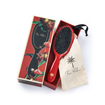 Hair Brush Red Poppy Medium