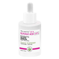 The Conscious Glycolic Acid Exfoliating Glow Serum Organic Raspberry 30 ml