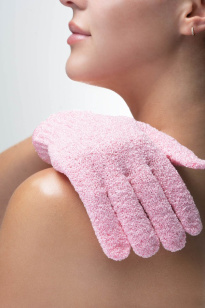 Brush Works Exfoliating Gloves