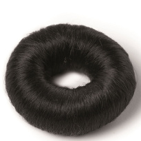 Synthetic Hair Bun Small 73 mm ─ Black