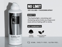 No Limit Dry Volume & Thickening Spray 177 ml