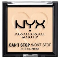 Nyx Can't Stop Won't Stop Mattifying Powder Fair