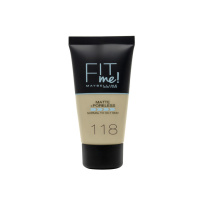 Maybelline Fit Me Matte + Poreless Foundation 118 Nude 30ml