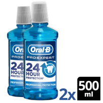 Oral-B Pro-Expert Mouthwash Professional Protection 500ml Set 2 Pieces