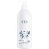 Ziaja Sensitve Gel Limpiador Rostro y Cuerpo Para Pieles Sensible 400ml