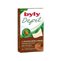 Byly Depil Chocolate Facial Bands 12 Units