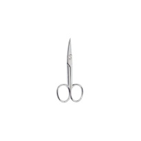 Beter Chrome Plated Curved Manicure Scissors 9cm