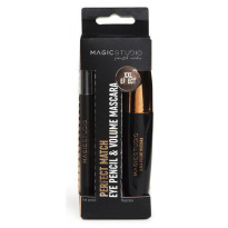 Magic Studio Powerful Cosmetics Máscara y Eye Pencil Lote 2 Piezas